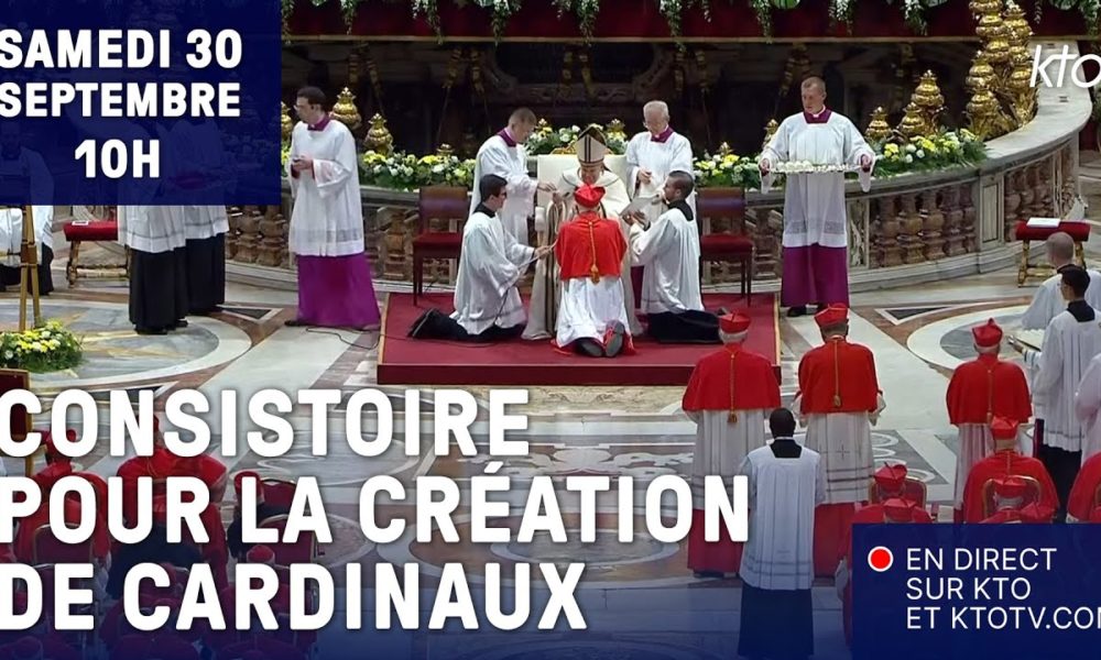 Création de 21 cardinaux dont 2 Français Tribune Chrétienne