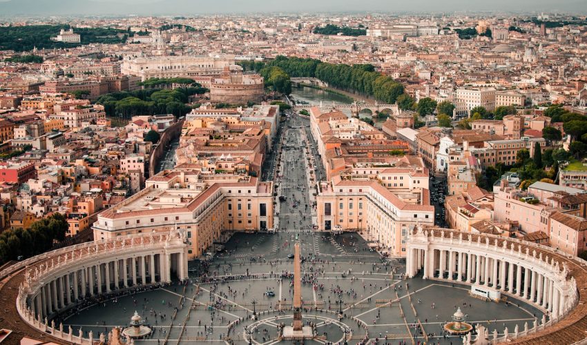 aerial photography of city