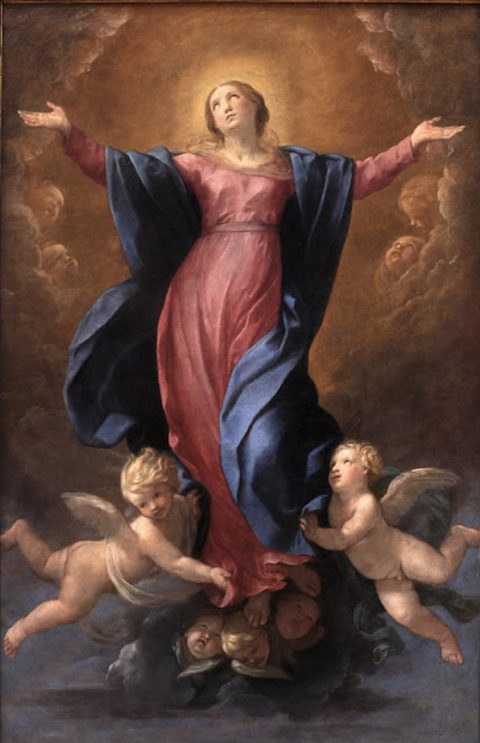 Assumption of the Virgin Guido Reni 1580 Musée des Beaux-Arts lyon