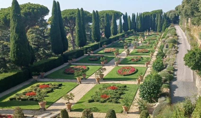 Jardin à Castel Gondolfo - DR