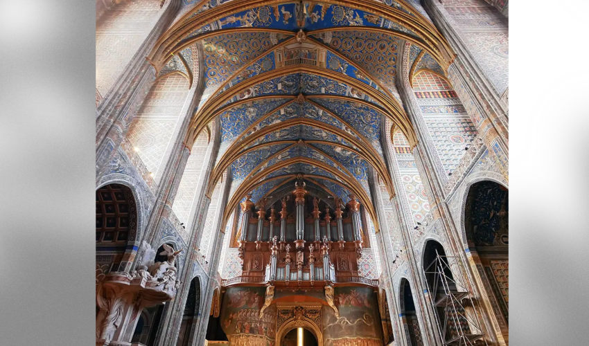 Intérieur de la cathédrale d'Albi - DR