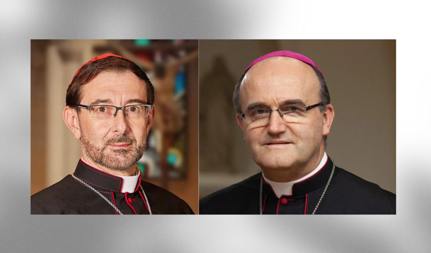 Le cardinal Cobo  ( à gauche ) et Monseigneur José Ignacio Munilla - DR