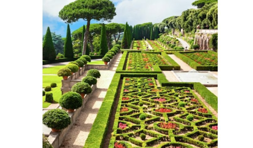 Les jardins de Castel Gandolfo - DR