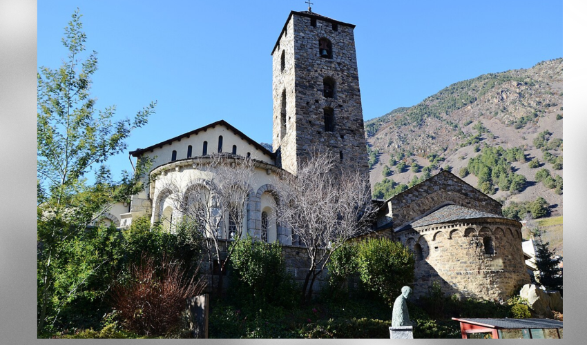 Cathedrale san Esteve église de Sant Esteve en Andorre - DR