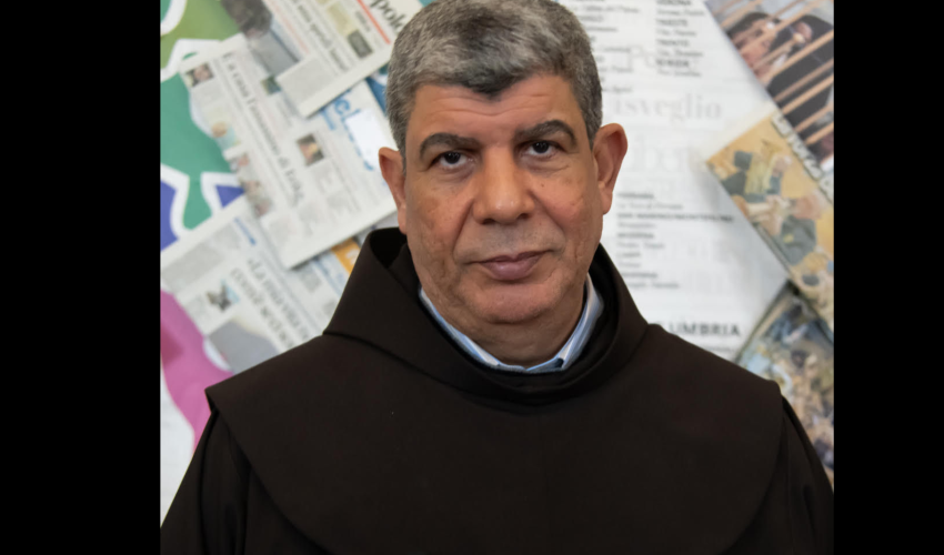 Le père Faltas,vicaire de la Custodie de Terre Sainte - DR