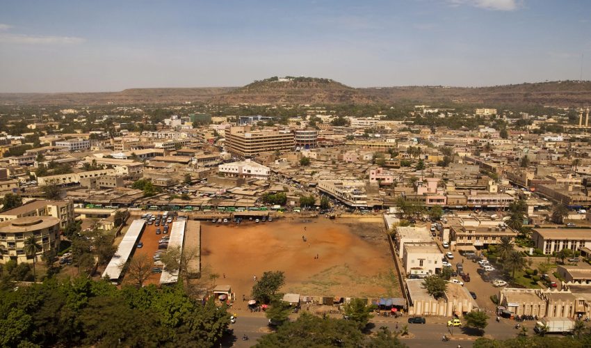 vue arienne de Bamako - Depositphotos