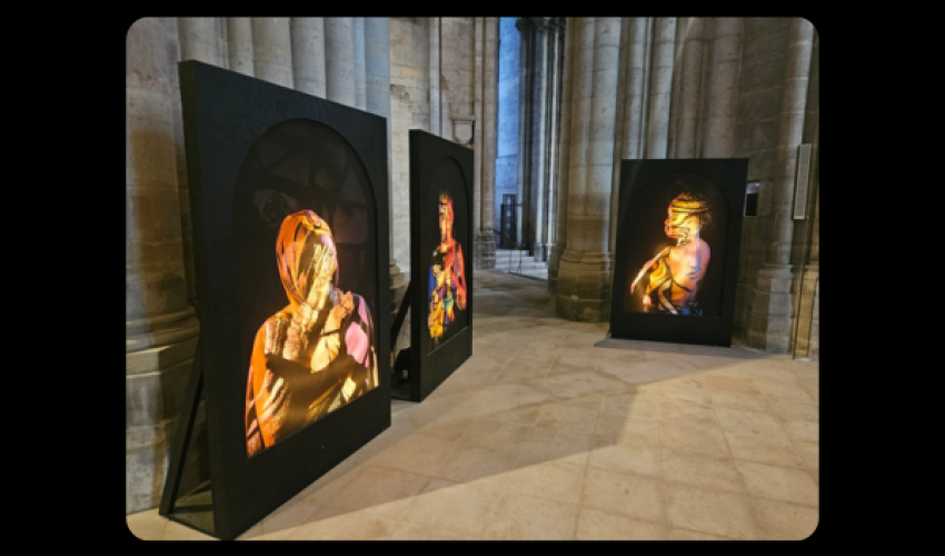 exposition dans la Basilique de Saint- Denis- image X