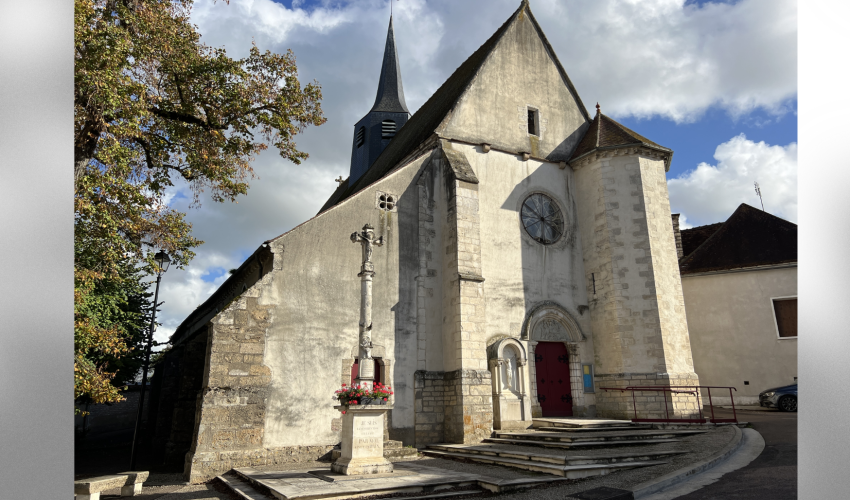 Église Saint Nicolas à  Vézinnes -  DR