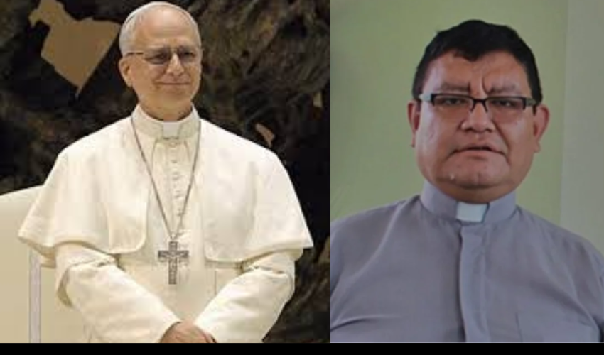 Le pape Léon XIV et le père Miguel Ángel Contreras Llajaruna nommé évêque au Pérou - DR