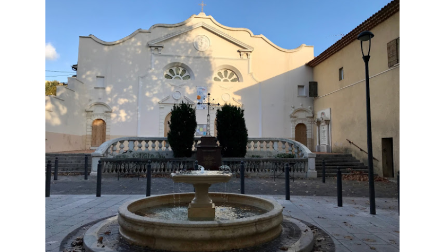 Façade de l'église Saint Jérôme à Marseille - DR