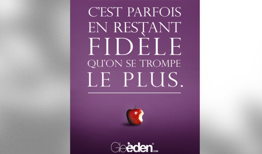 Affiche de la campagne GLEEDEN - DR