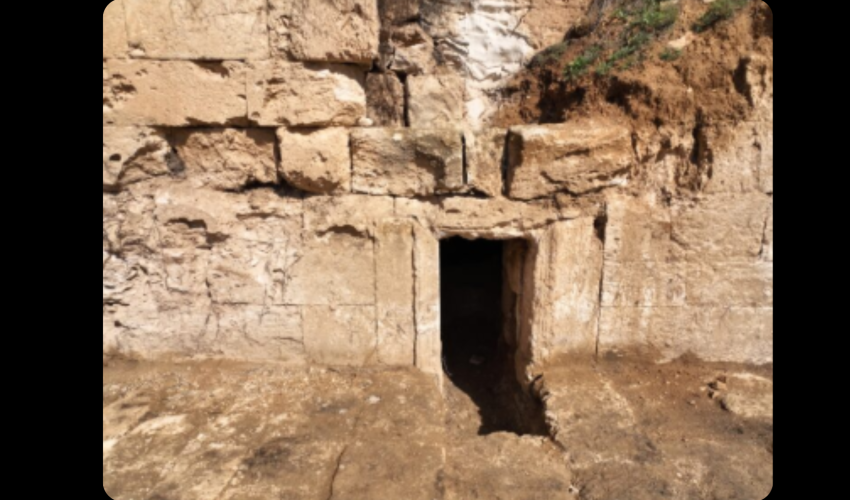 Entrée de la grotte de Salomé @NirShimshonParan