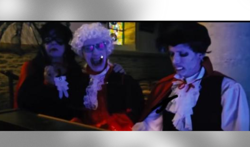 Halloween église Capture de la vidéo retirée - DR