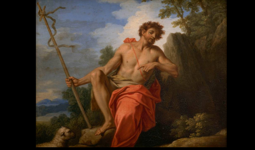 Saint Jean-Baptiste dans le désert par Benedetto Luti - DR