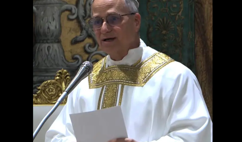 Le Pape Léon XIV lors de son homélie dans la chapelle Sixtine - DR
