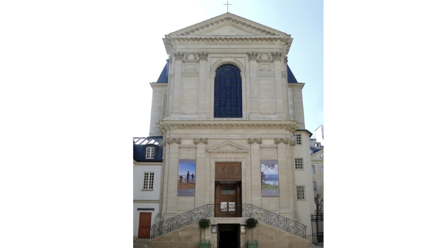 Façade des Missions Etrangères  à Paris - DR