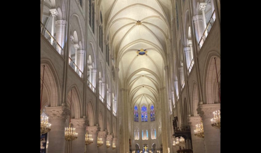 nef de la cathédrale Notre Dame de Paris @tribunechretienne