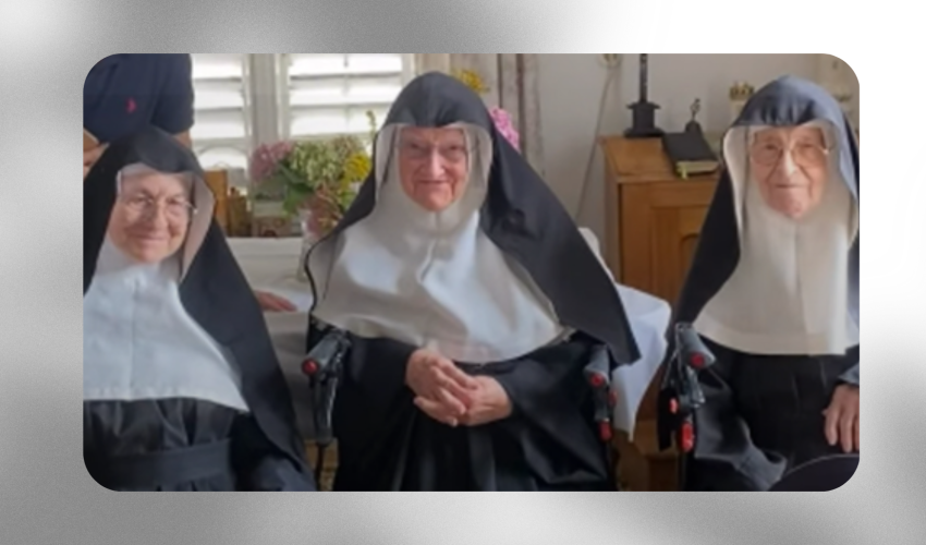 NF Les sœurs Bernadette (88 ans), Regina (86 ans) et Rita (81 ans) - DR