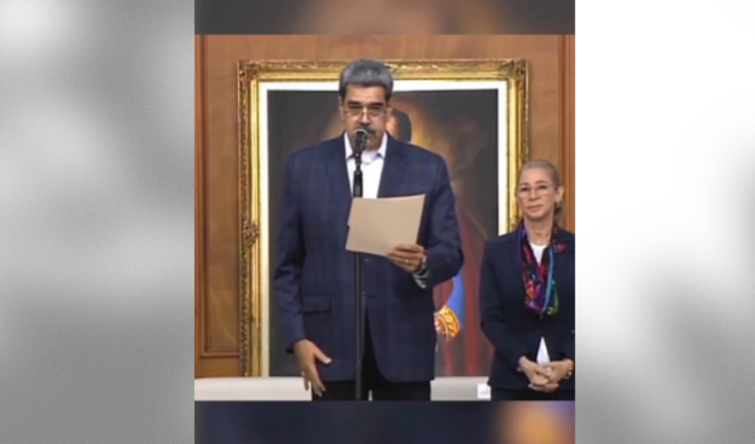 Nicolas Maduro - capture écran