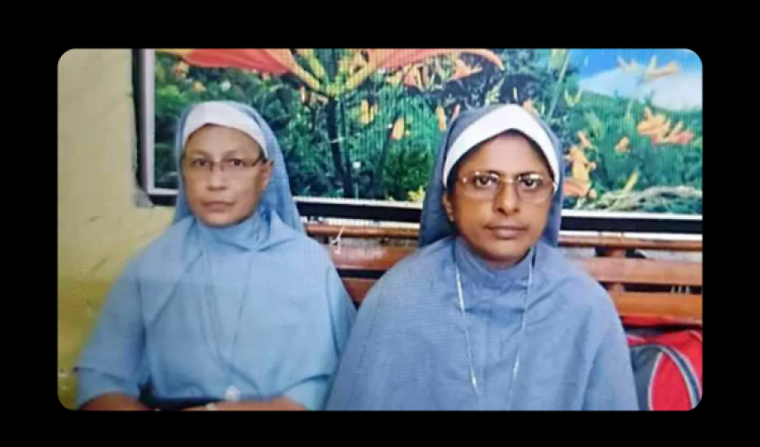 Sœur Preeti Mary et Sœur Vandana Francis - DR