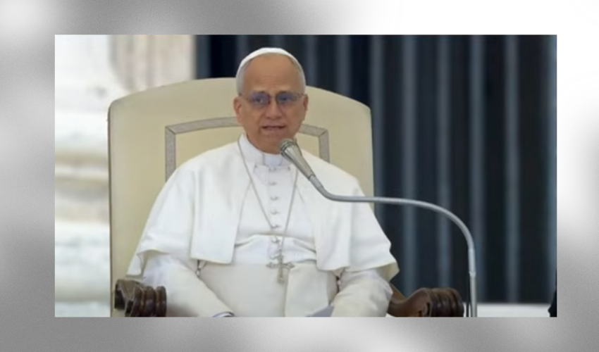 Le pape Léon XIV lors de l'audience de ce mercredi 22 octobre 2025 - DR