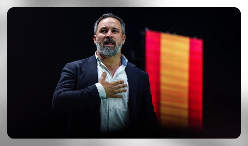 Santiago Abascal du parti Vox - DR