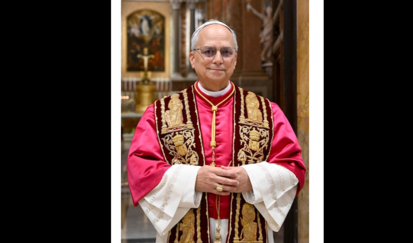 Photo officielle du Pape Léon XIV - DR