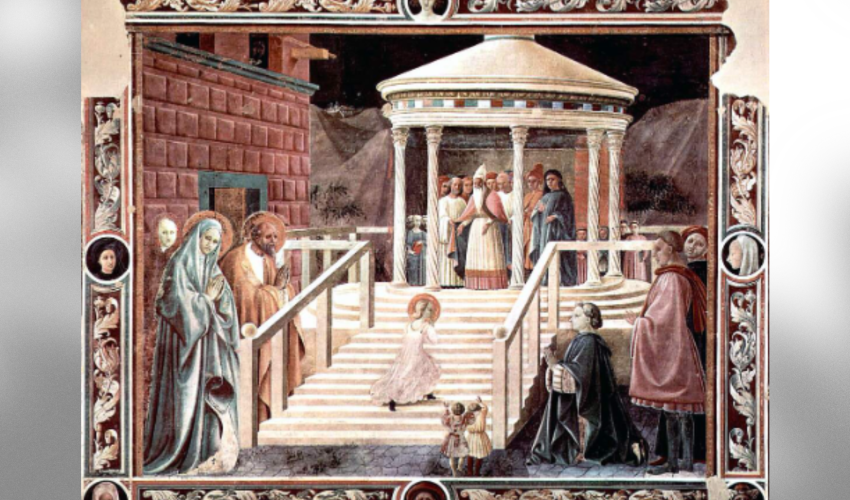Présentation de Marie au Temple - Paolo Uccello