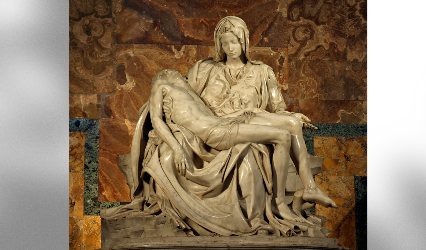 Pieta de Michel Ange - DR