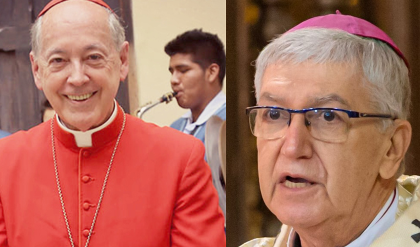 Le cardinal Juan Luis Cipriani et le cardinal Carlos Castillo Mattasoglio ( à droite)  - DR