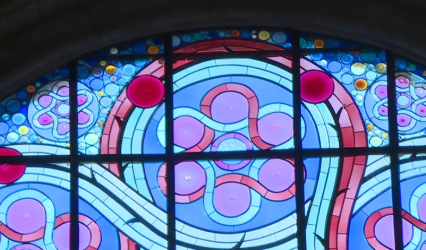 Nouvelle rosace de l'église Saint Sernin à Toulouse - DR
