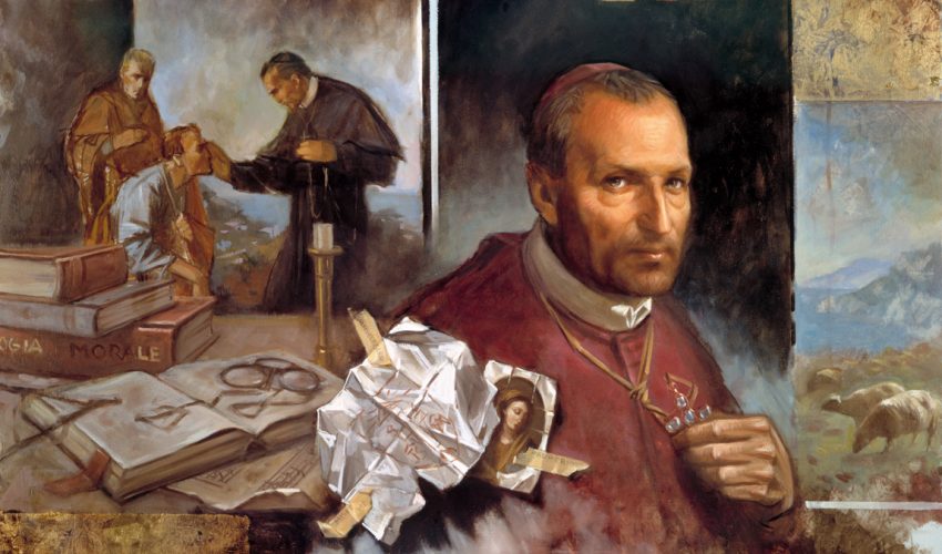 S._Alfonso_Maria_de_Liguori_-__Evangelizare_Pauperibus_Misit_Me_