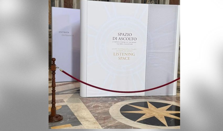 espace d'écoute à Saint Pierre de Rome - DR