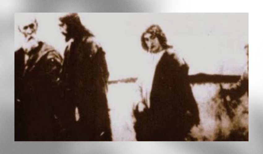 Photo du chronoviseur montrant Jésus avec ses disciples - DR
