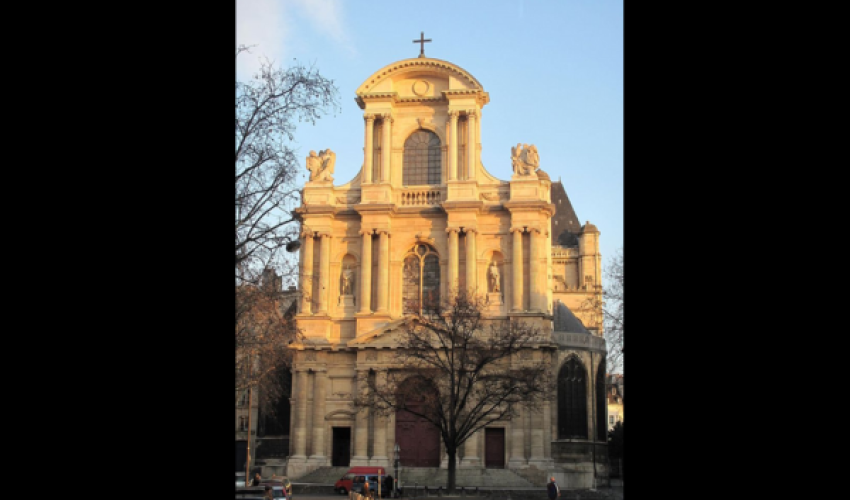 Façade de l’église Saint-Gervais-Saint-Protais -DR