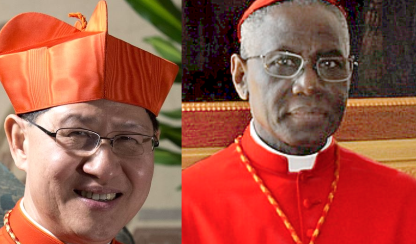 Cardinal Tagle - cardinal Sarah - DR
