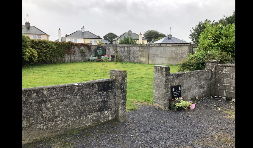site de l’ancien foyer pour mères et bébés de Sainte-Marie, à Tuam, dans la banlieue de Galway - DR