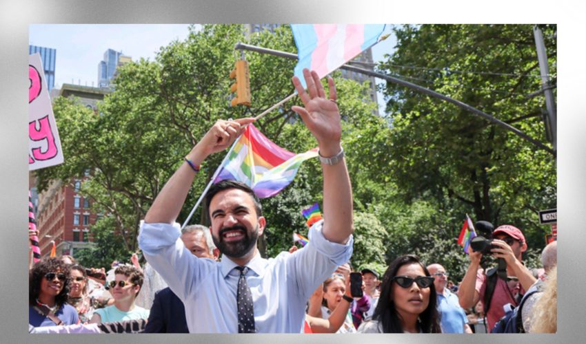 Zohran Mamdani, participant à la dernière Gay Pride à New - York - DR