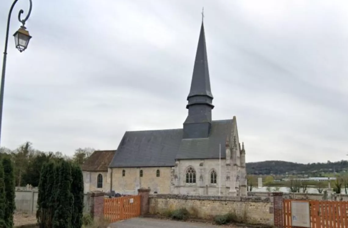 DR- église Saint-Antonin d’Hautot-sur-Seine