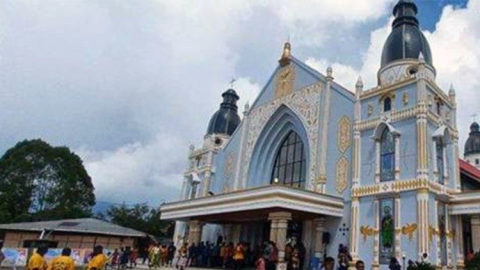 Eglise Saint Joseph dans le diocèse de Manokwari-Sorong