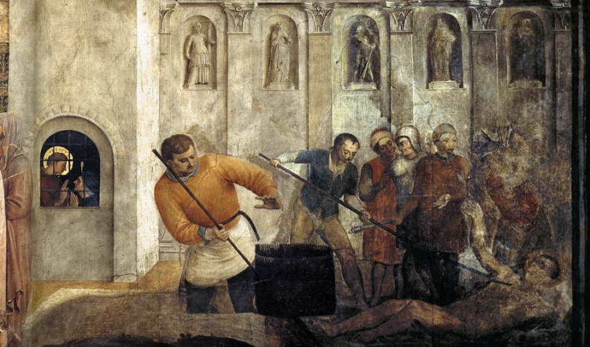 Le Martyre de saint Laurent (Fra Angelico) - 15 -ème siècle