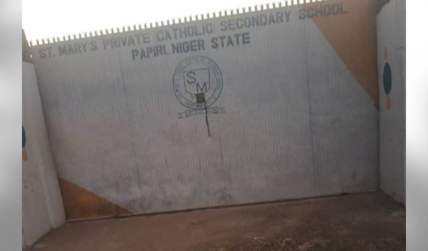 entrée de la St. Mary’s School - capture écran