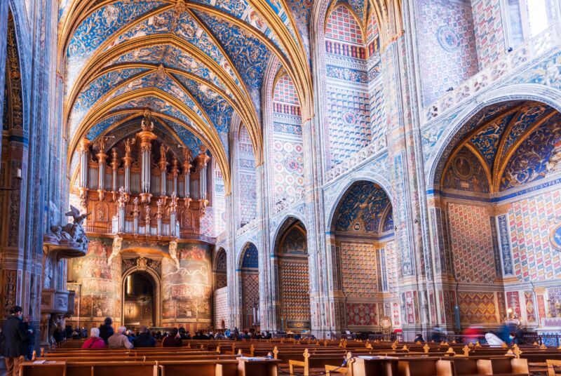 Image for the Tweet beginning: ⚡️⚡️Sainte Cécile d’Albi, la splendeur