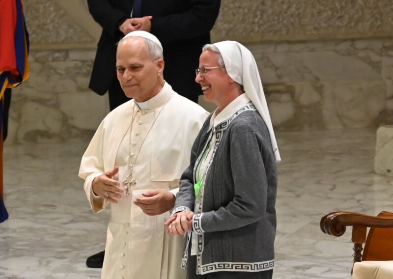 Image for the Tweet beginning: 🚨⚡️FLASH I Léon XIV s’inscrit