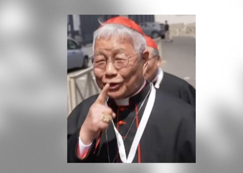 Image for the Tweet beginning: ⚡️FLASH I Le cardinal Zen