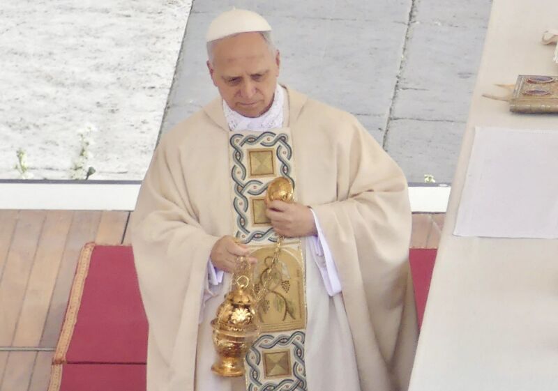 Image for the Tweet beginning: 🔴⚡️Léon XIV dévoile sa vision