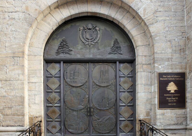 Image for the Tweet beginning: 🔴⚡️Notre-Dame du Liban à New