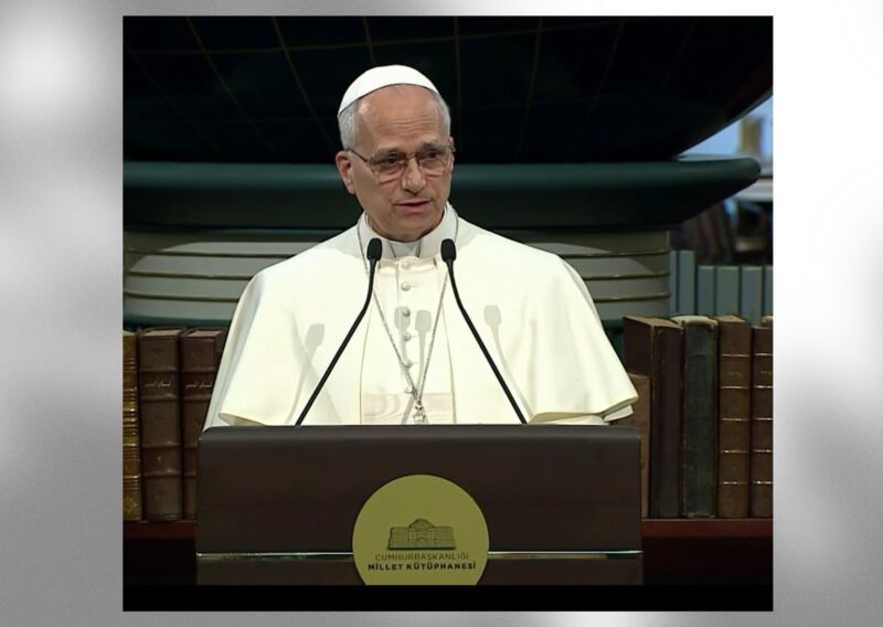 Image for the Tweet beginning: 🚨 Discours intégral du Pape