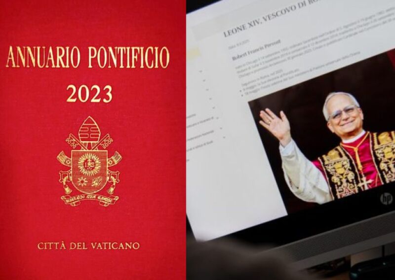 Image for the Tweet beginning: 🔴⚡️L’Annuaire pontifical devient numérique ⚡️

