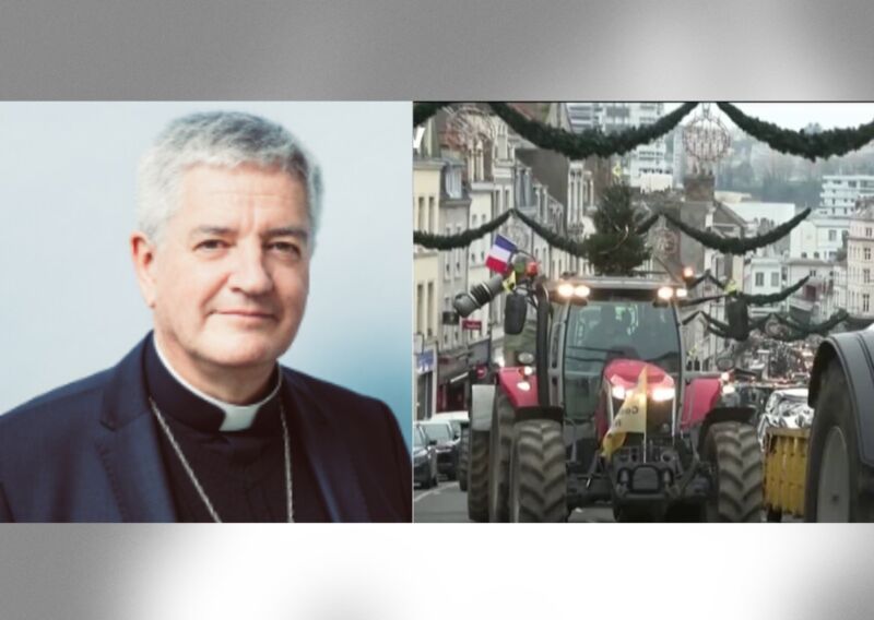 Image for the Tweet beginning: 🚨⚡️FLASH I Monseigneur Aillet aux